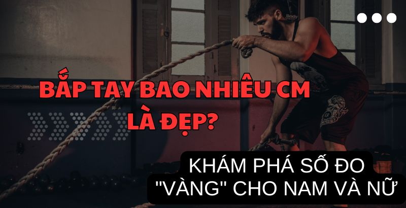 Bắp Tay Bao Nhiêu cm Là Đẹp? Khám Phá Số Đo "Vàng" Cho Nam Và Nữ