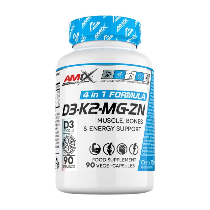 Amix 4in1 D3-K2-Mg-Zn - 90 viên