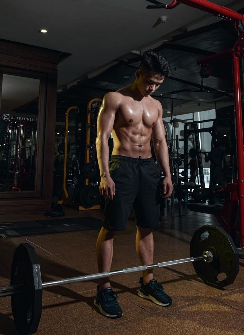 ảnh trai đẹp 6 múi tập gym